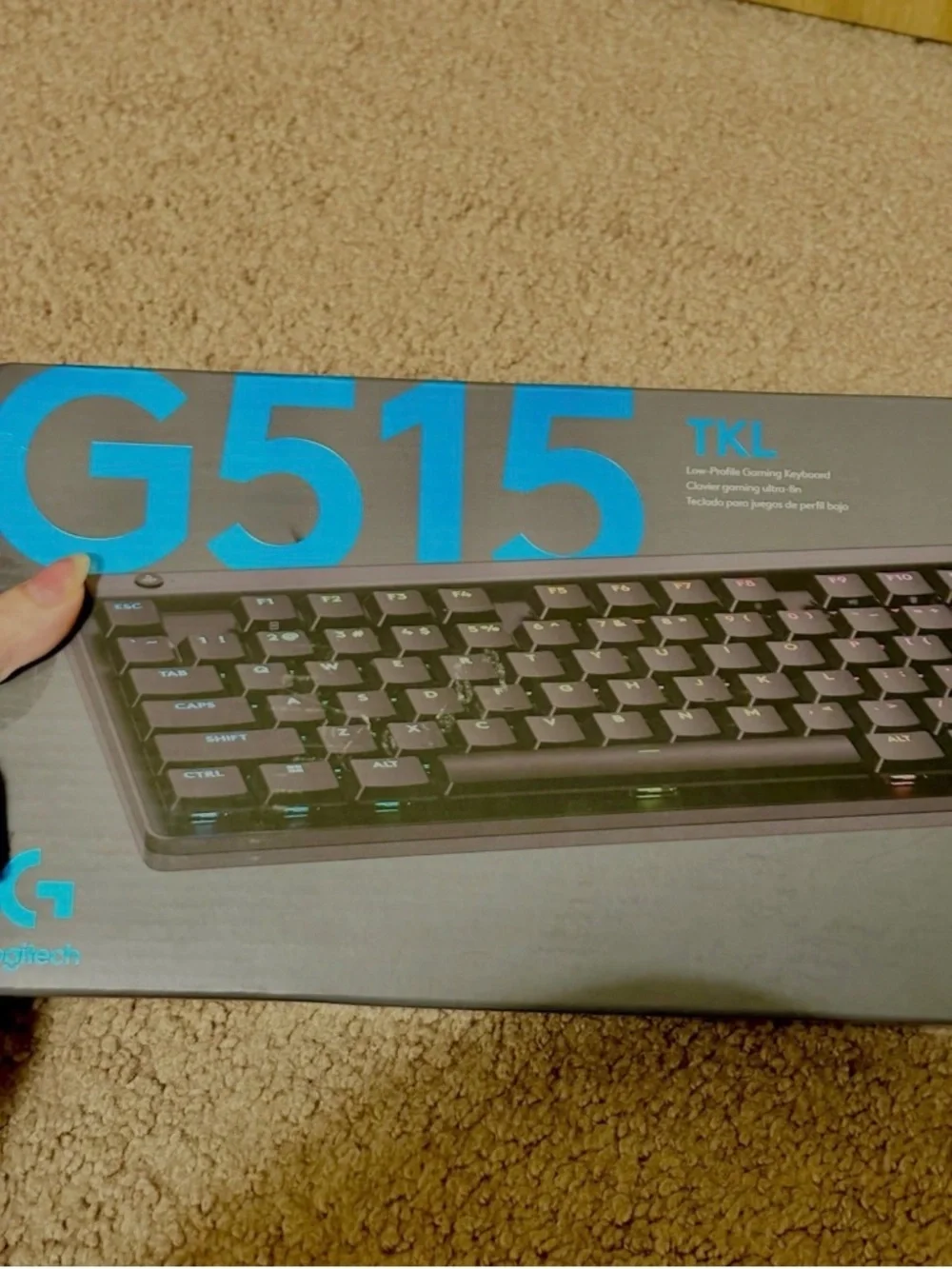 Logitech G515 TKL Mechanical Gaming Keyboard Wired Low-Profile Brand New